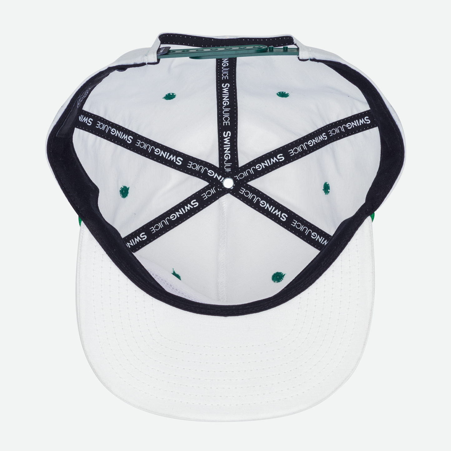 Golf & Ganja Unisex Active Rope Hat White