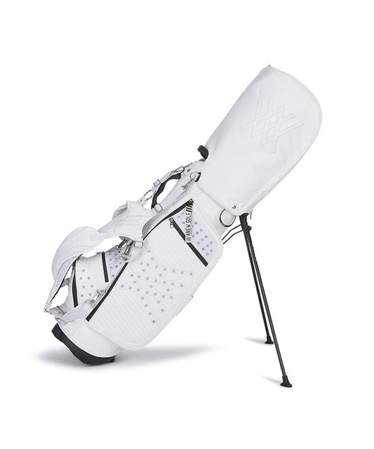 ANEW Golf: White Stand Bag - White by Nevermindall USA