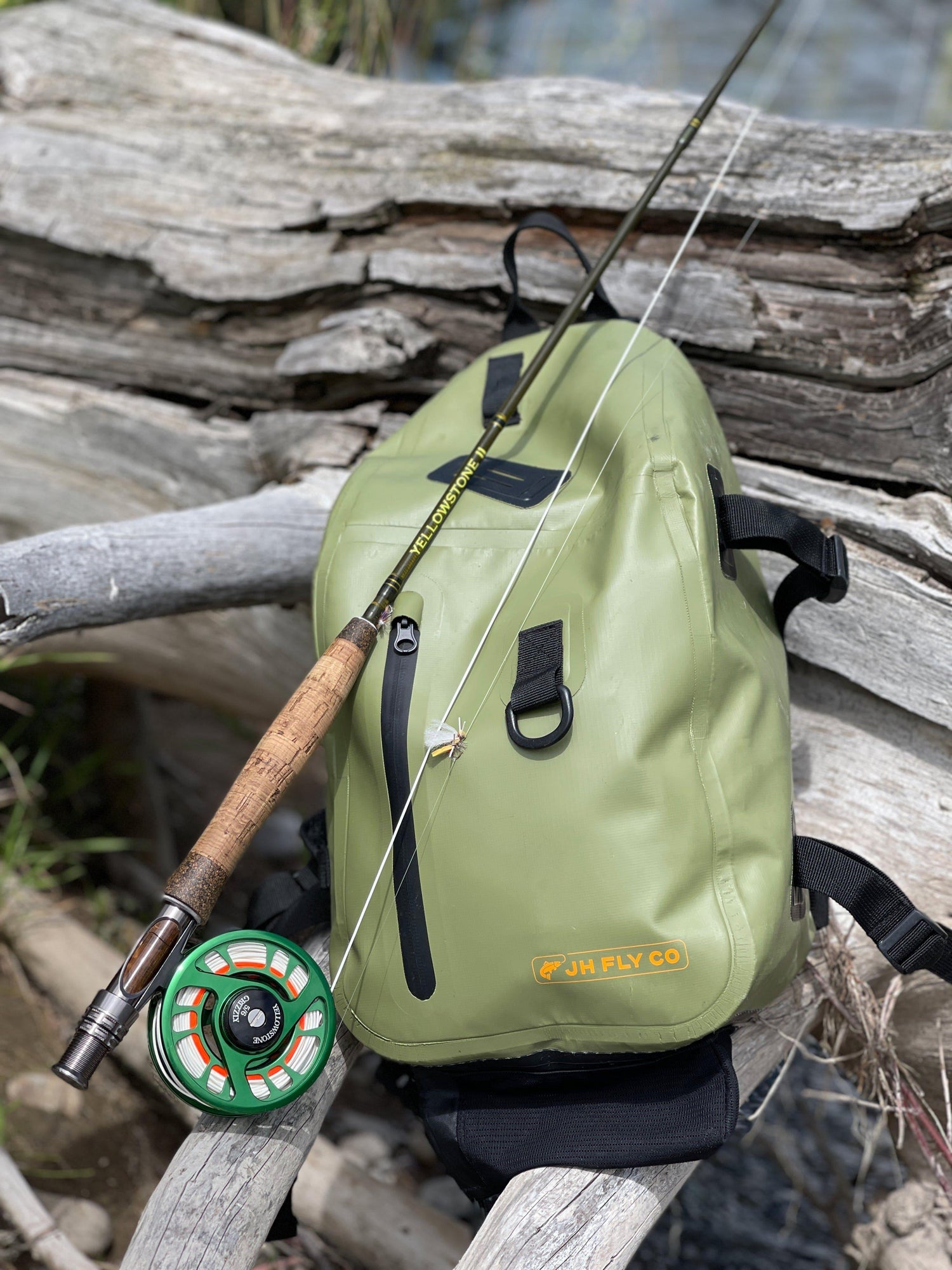 JHFLYCO 20L Waterproof Sling Pack - essentials, fishing pack, sling pack, waterproof | Jackson Hole Fly Company