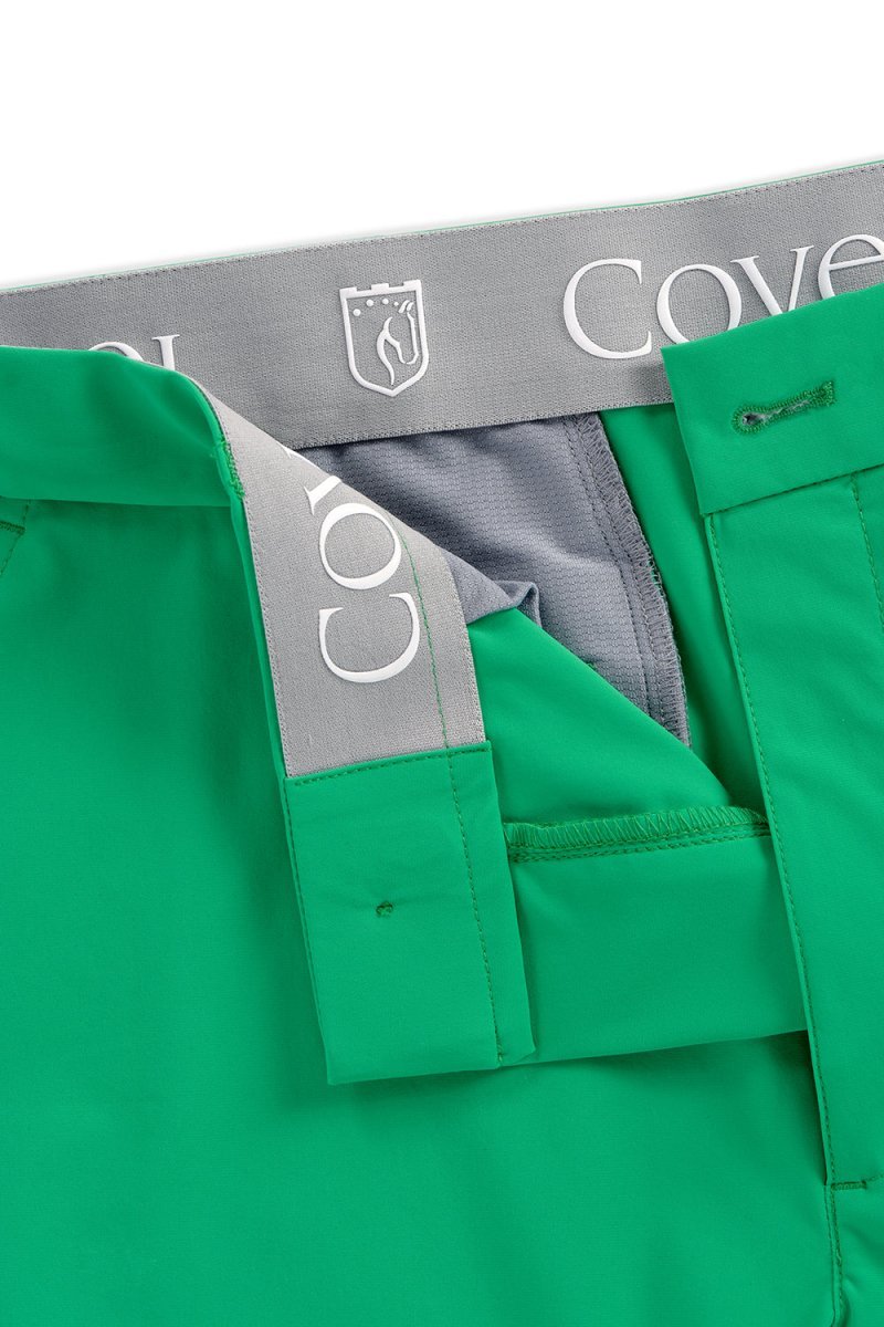 Icon 9" Inseam Short Green by Covel