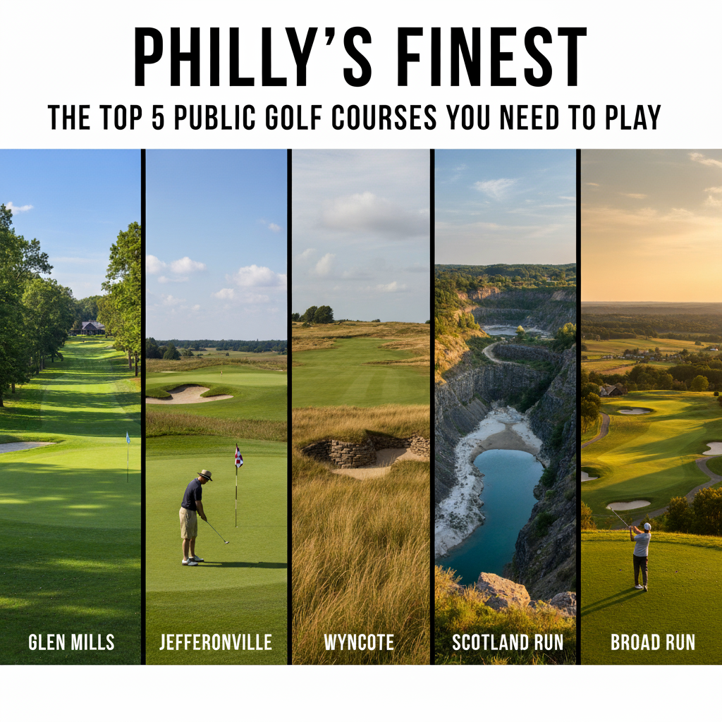 Philly’s Finest: The Top 5 Public Golf Courses You Need to Play