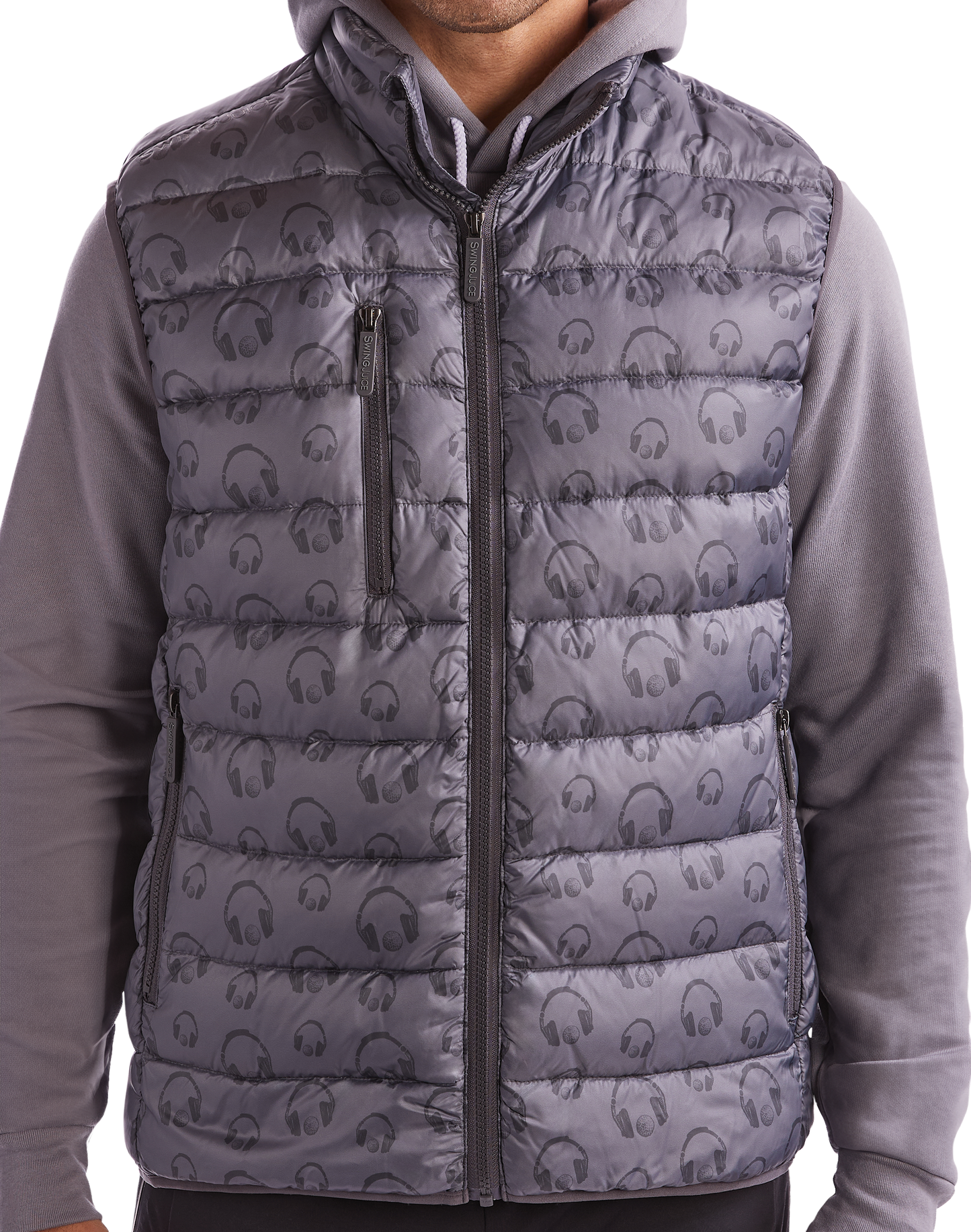 Golf & Hip Hop Men's Packable Puffer Vest