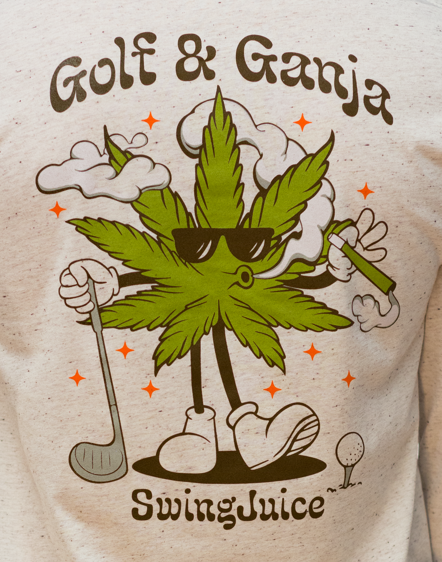 Golf & Ganja Long Sleeve Unisex T-Shirt