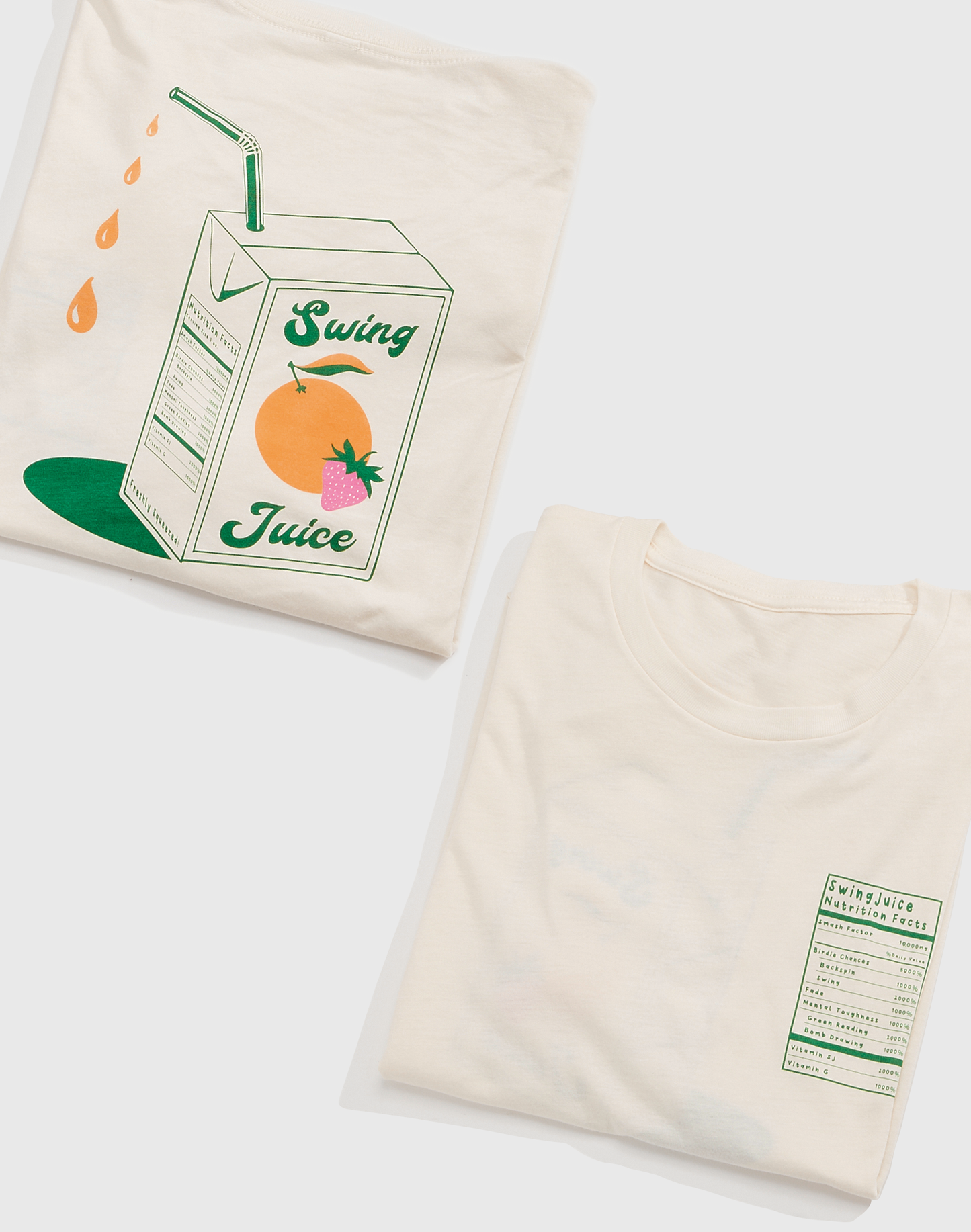 Golf Juice Box Front & Back Unisex T-Shirt