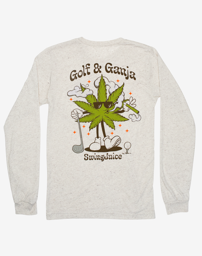 Golf & Ganja Long Sleeve Unisex T-Shirt