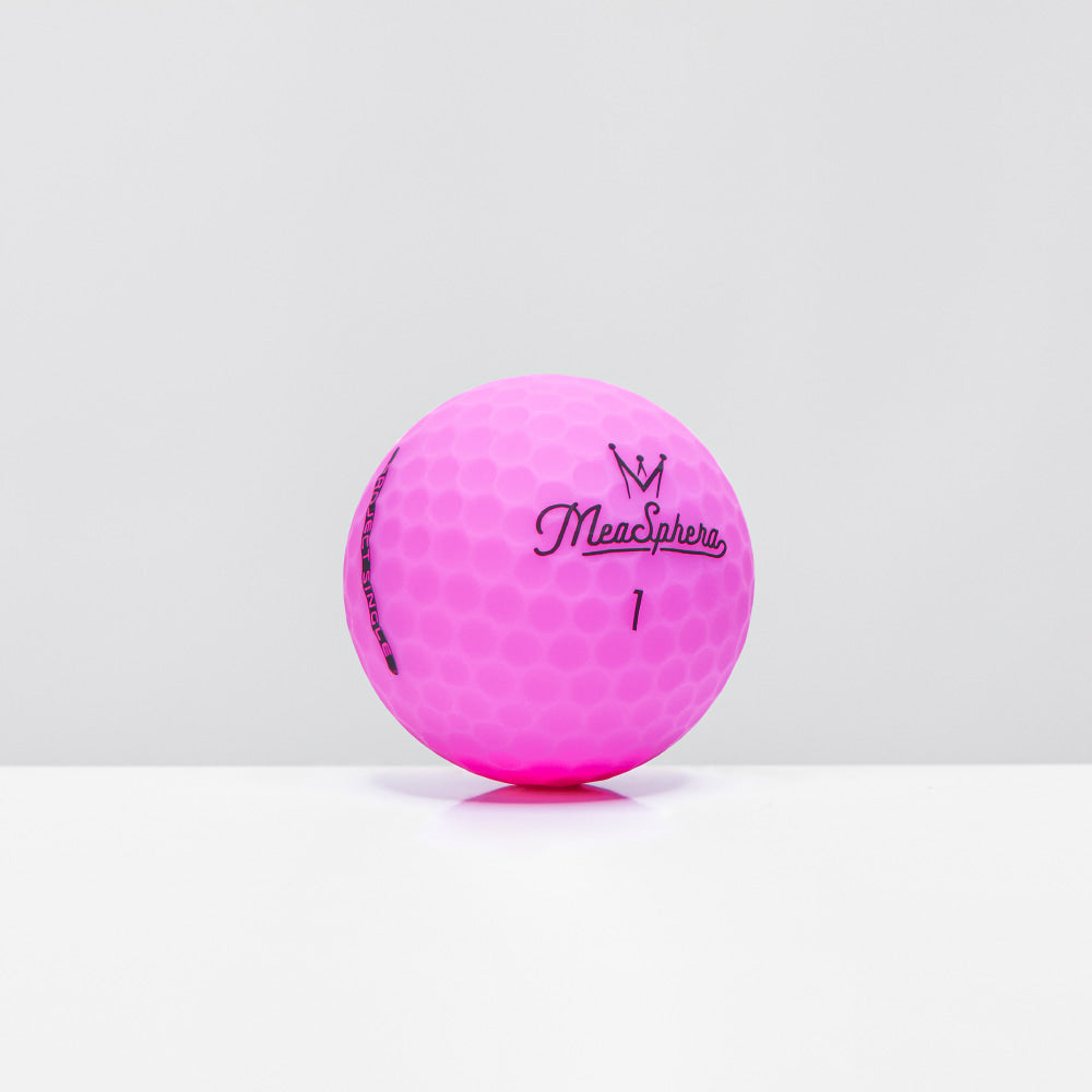 Meashpera Golf Balls - Matte Golf 4 Color - Dozen 3 Piece Balls