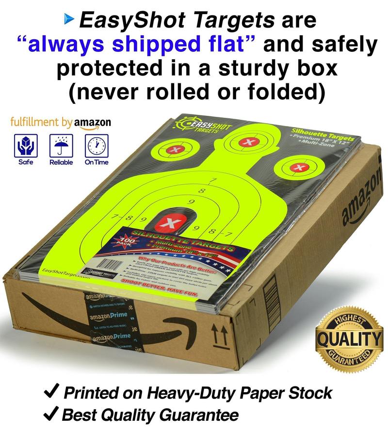 Multicolor - Silhouette Shooting Targets
