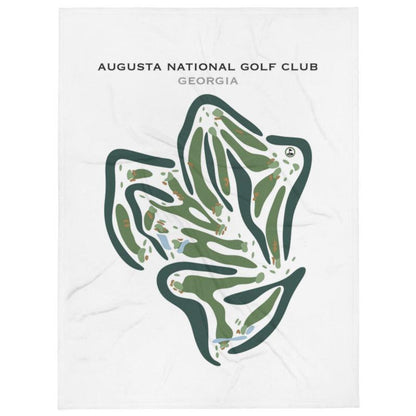 Augusta National Golf Club, Georgia - Printed Golf Courses by Golf Course Prints