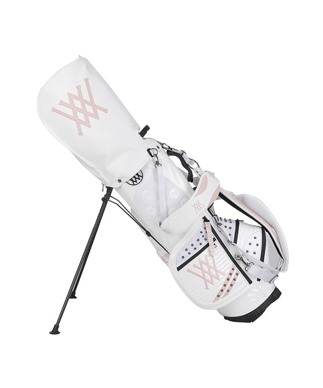 ANEW Golf: Blossom Stand Bag - White by Nevermindall USA