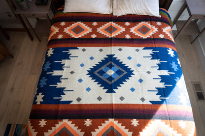 Andean Alpaca Wool Blanket - Moab