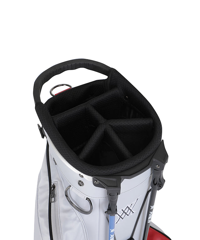 ANEW Golf: Double Logo Stand Bag - White by Nevermindall USA