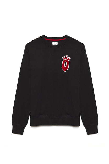 Crown Q Logo Sweatshirts by Queens Country Club