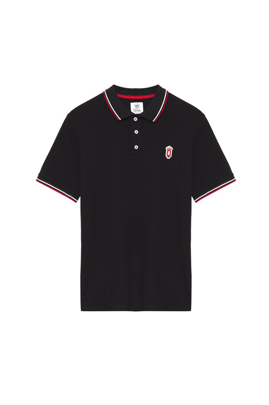 Men's Crown Q Logo Polo Shirts by Queens Country Club
