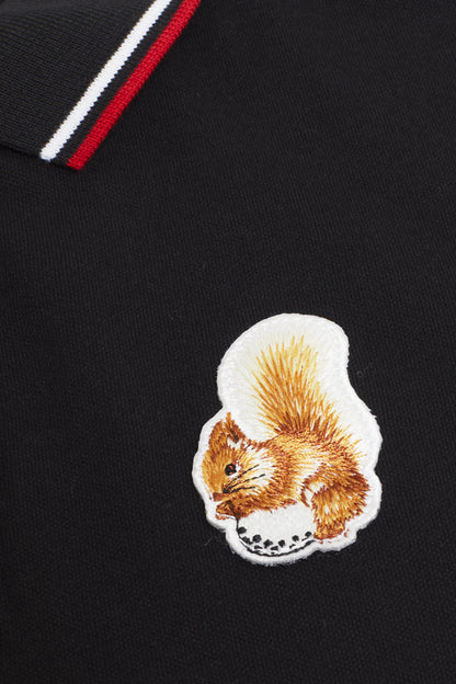 Men's Squirrel Logo Polo Shirts by Queens Country Club