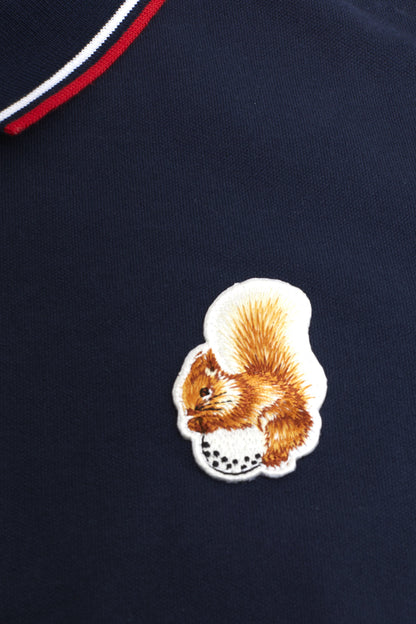 Women's Squirrel Logo Polo Shirts by Queens Country Club