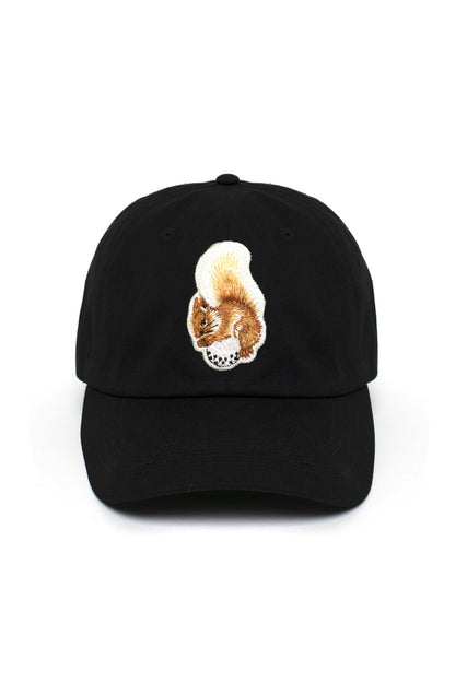 Dad Hat with Squirrel Patch by Queens Country Club