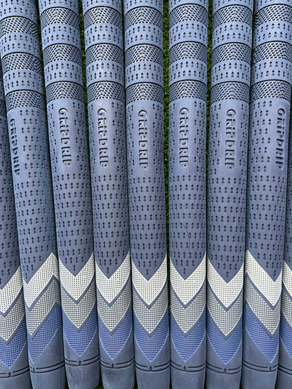 Chevron Swing Grip- Navy, Blue, Light Blue, Grey by GripDrip