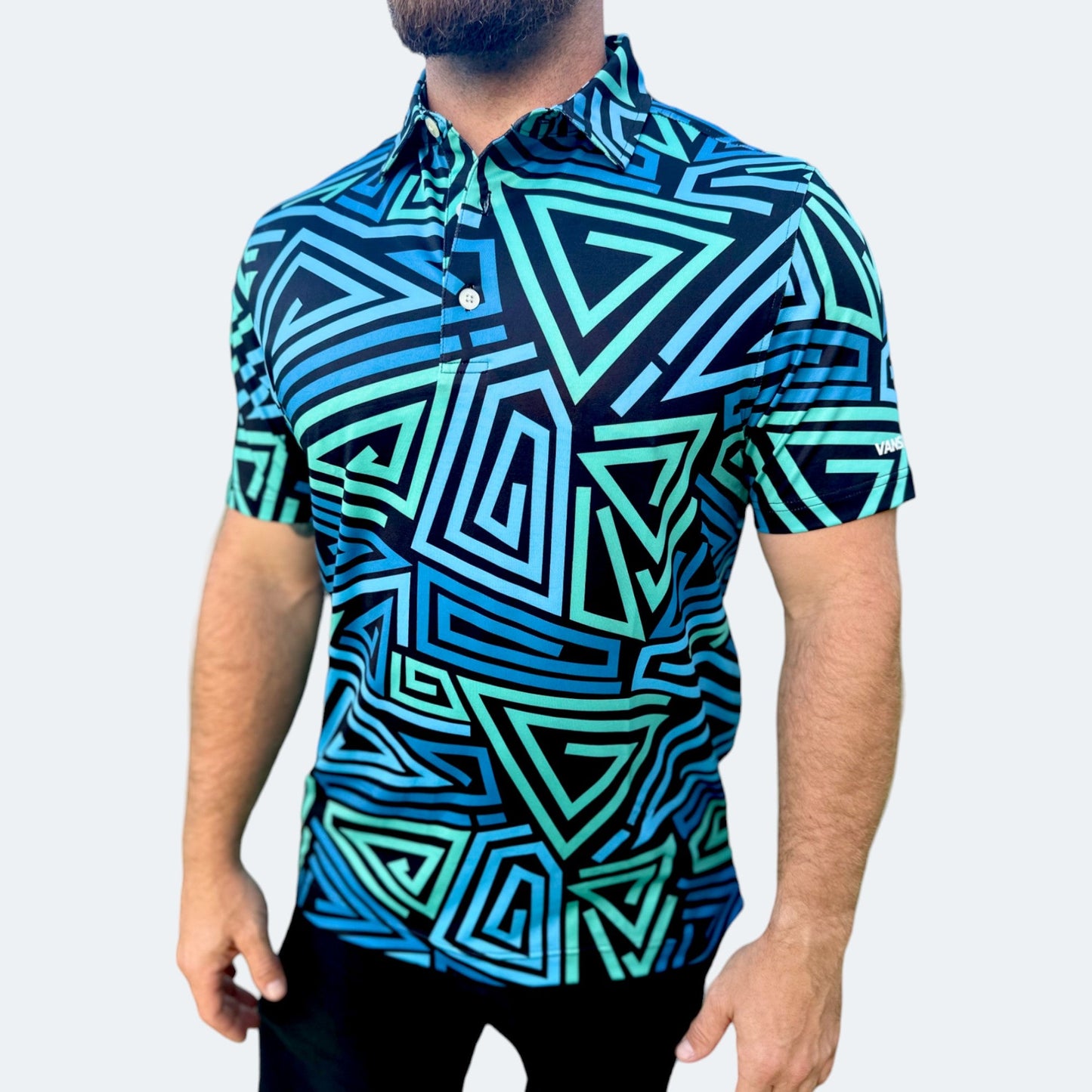 Neon Nexus Polo