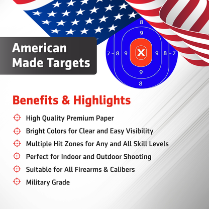 Multicolor - Silhouette Shooting Targets