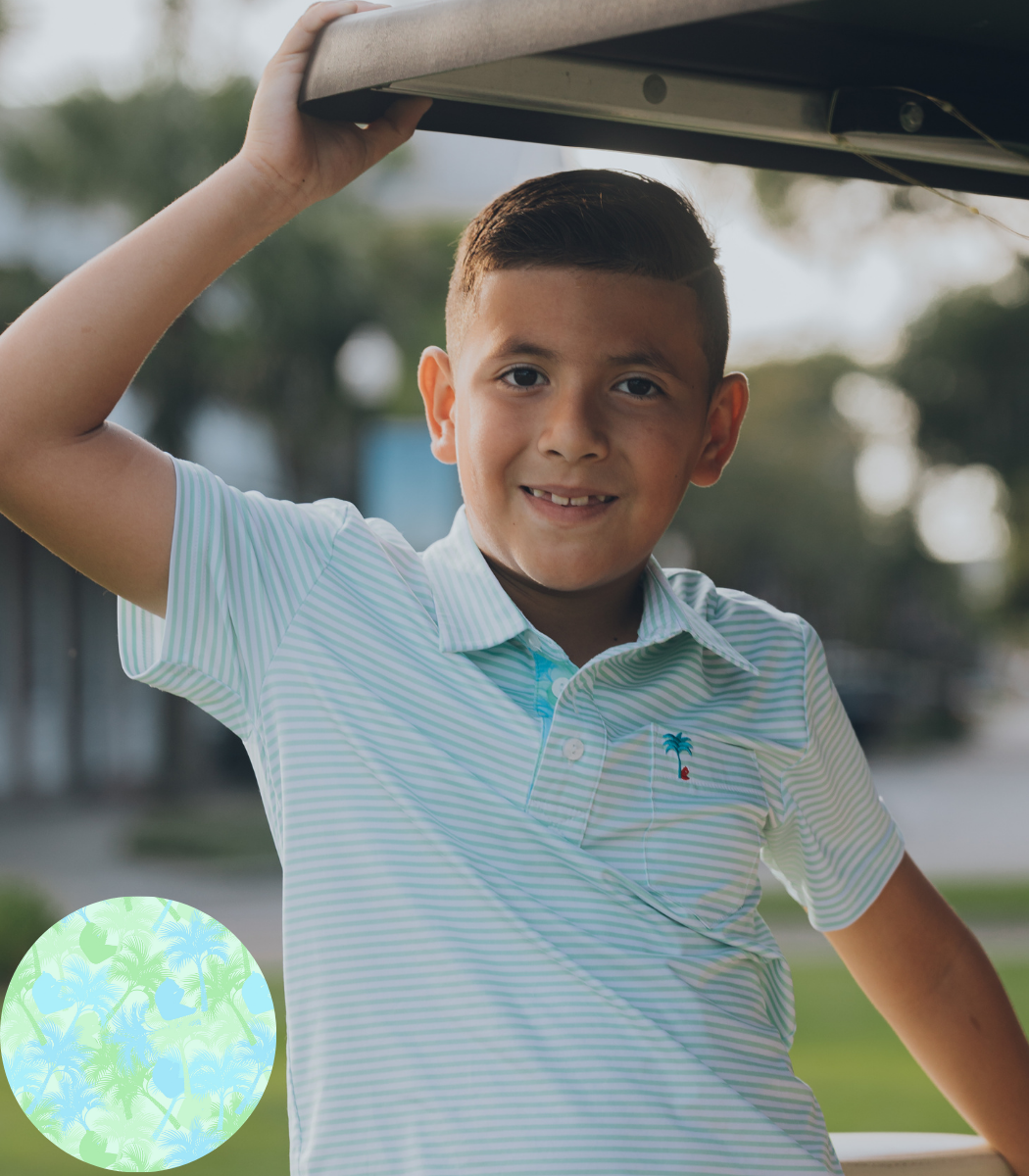 The Palm - Youth Performance Polo