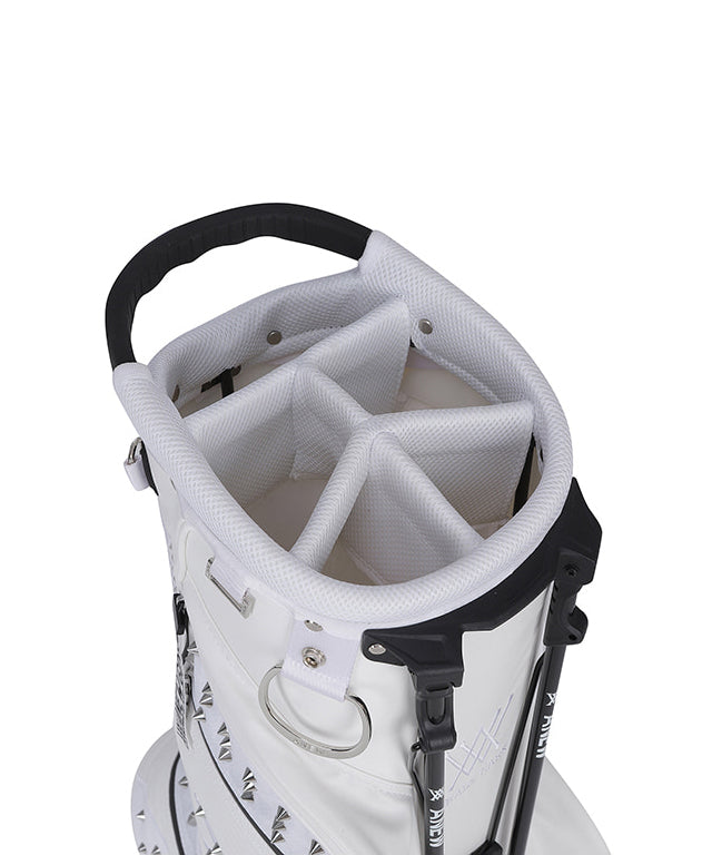 ANEW Golf: White Stand Bag - White by Nevermindall USA