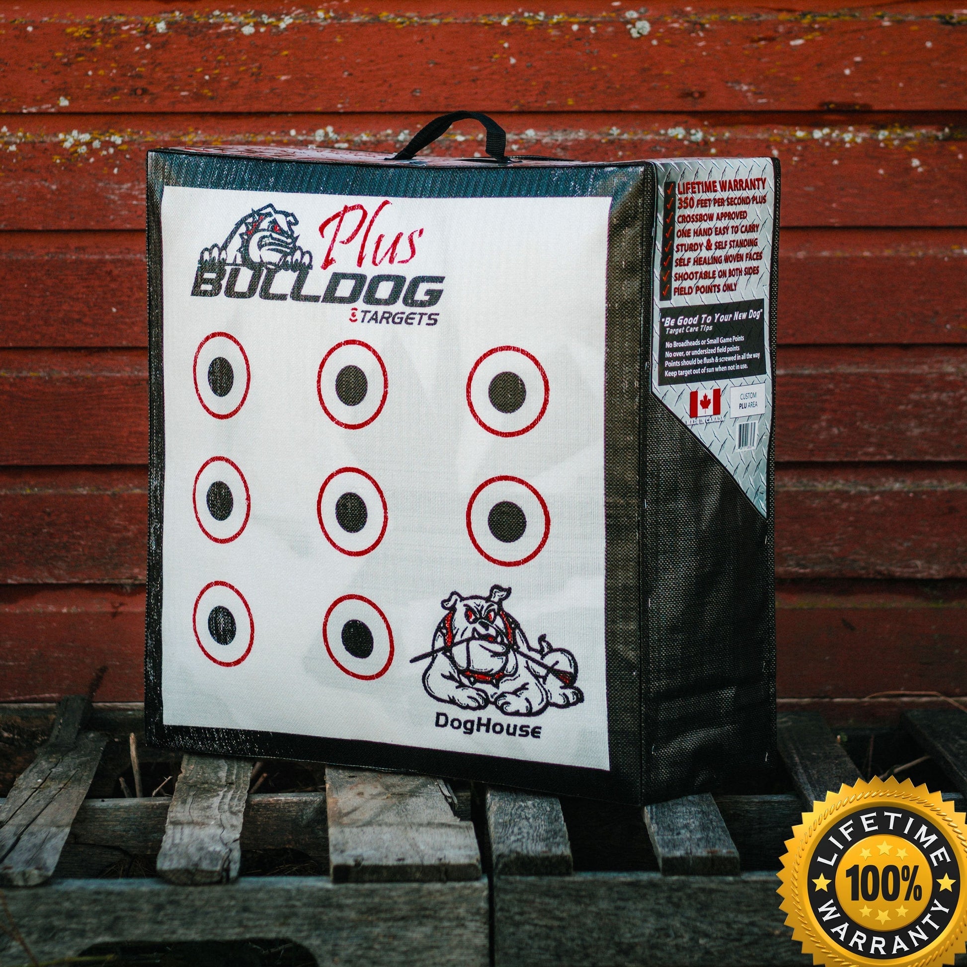 Bulldog Targets Archery Target Bulldog Doghouse FP Archery Target