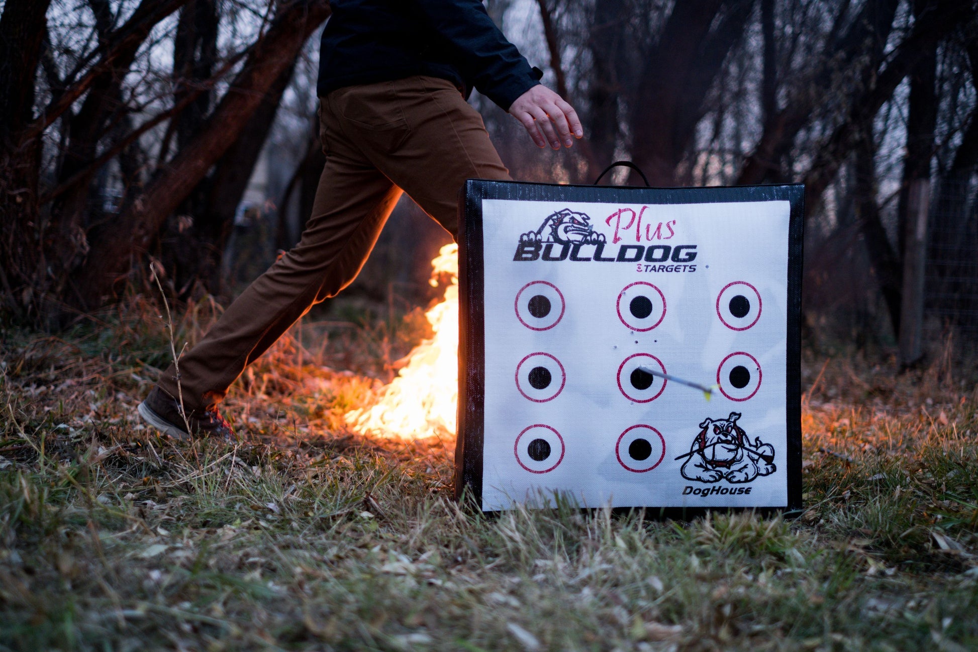 Bulldog Targets Archery Target Bulldog Doghouse FP Archery Target