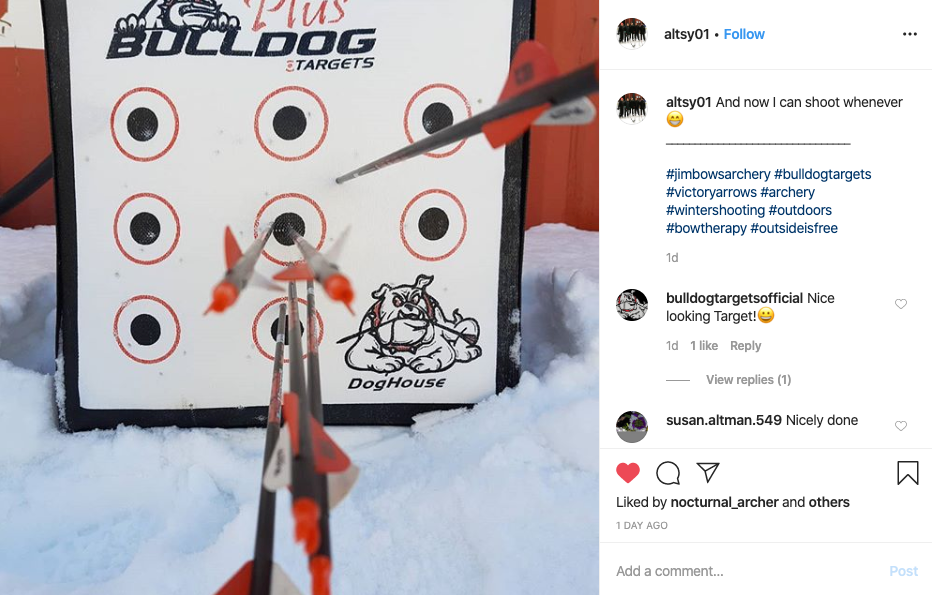 Bulldog Targets Archery Target Bulldog Doghouse FP Archery Target