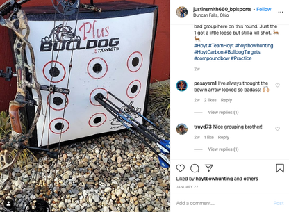 Bulldog Targets Archery Target Bulldog Doghouse FP Archery Target