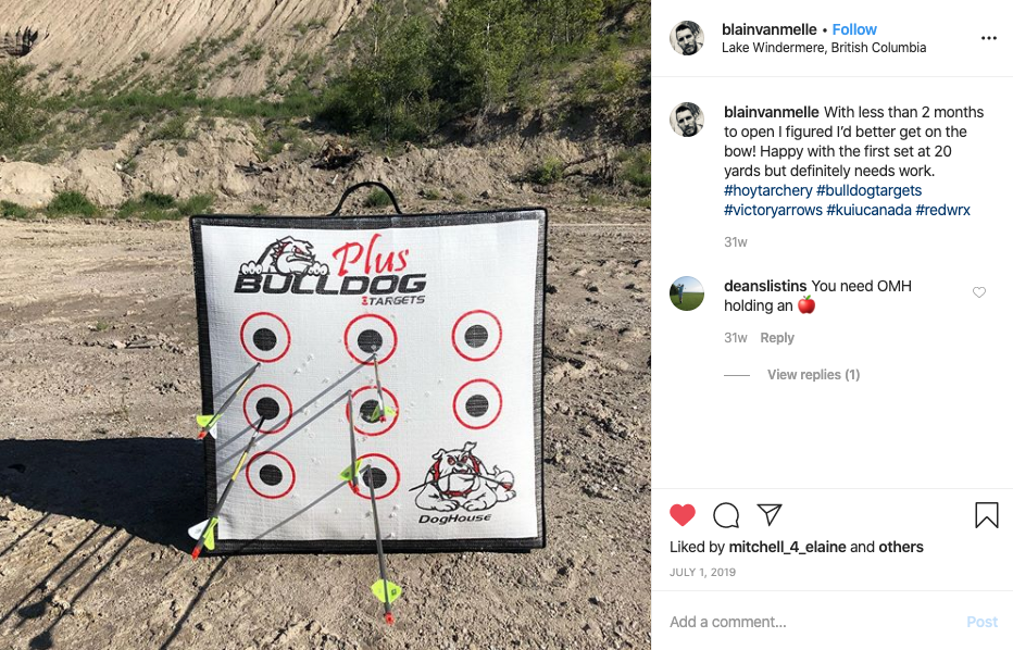 Bulldog Targets Archery Target Bulldog Doghouse FP Archery Target