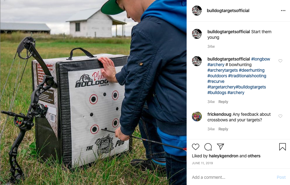 Bulldog Targets Archery Target Bulldog Doghouse FP Archery Target