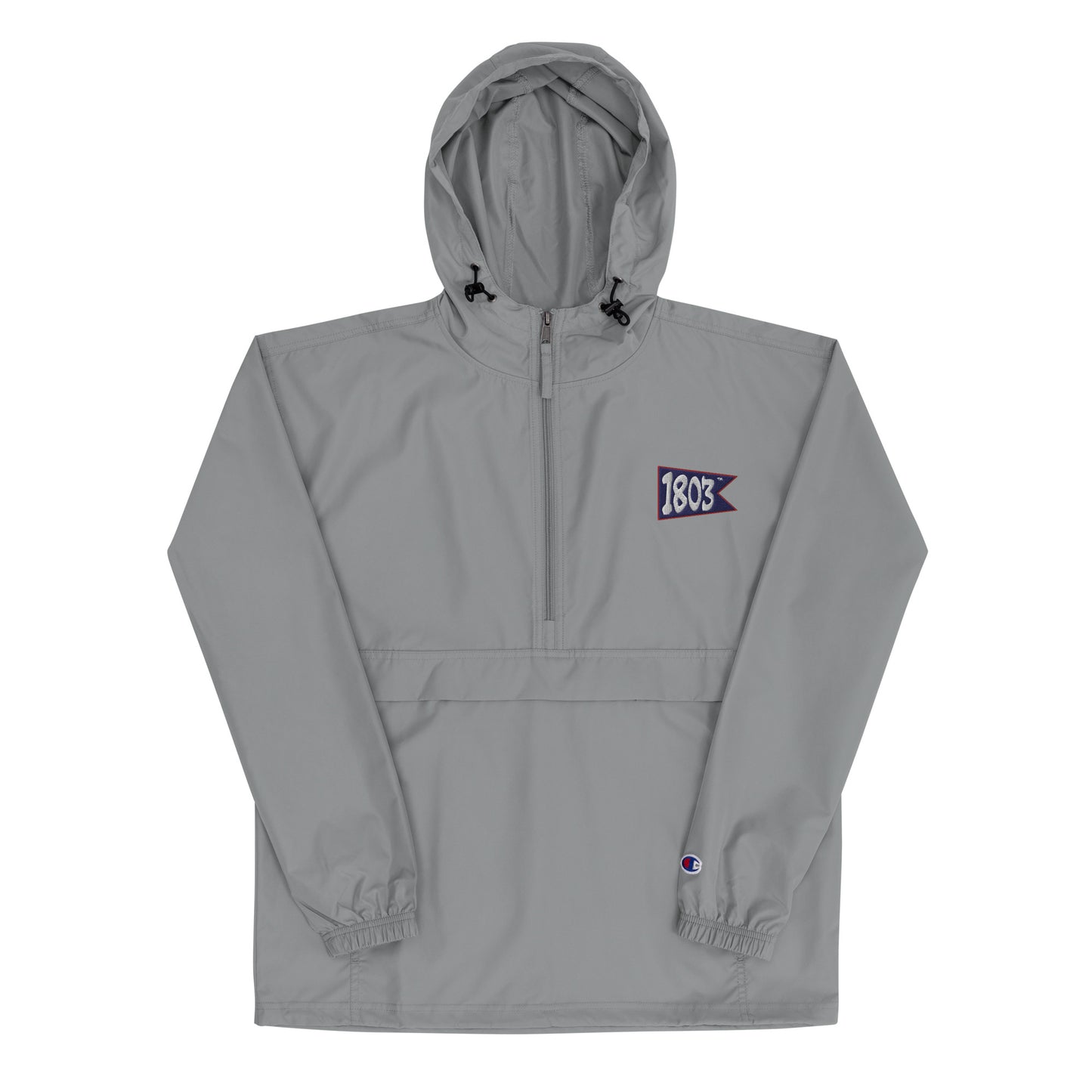 1803 Champion Embroidered Packable Rain Jacket