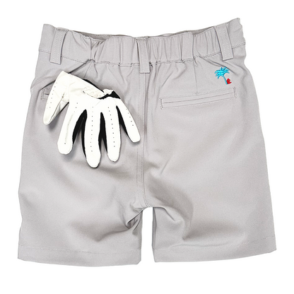 Grey Youth Performance Shorts