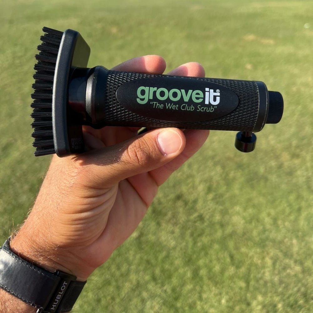Grooveit "The Wet Club Scrub" Golf Club Brush