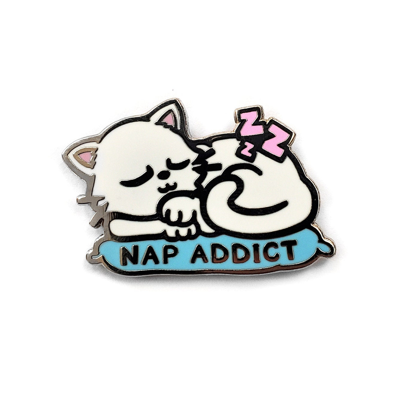 Cat Nap Addict Golf Ball Marker by Kolorspun