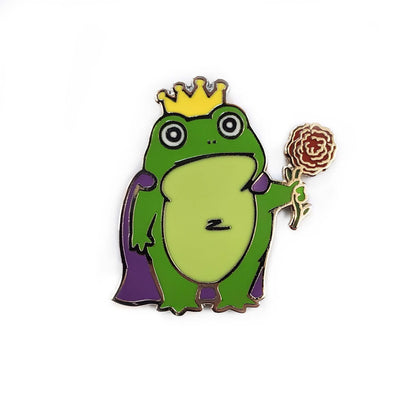 Frog Prince Golf Ball Marker by Kolorspun