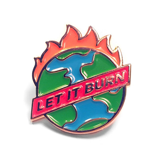 Let It Burn Mini Ball Marker by Kolorspun