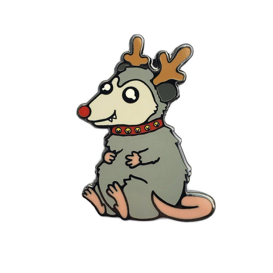 Possum Reindeer Golf Ball Marker by Kolorspun