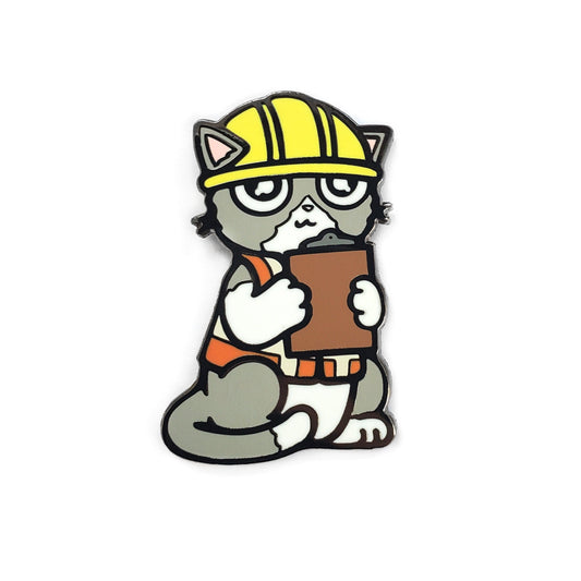 Construction Cat Golf Ball Marker by Kolorspun