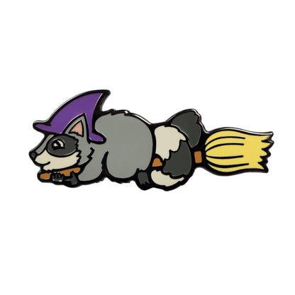 Witch Raccoon Golf Ball Marker by Kolorspun