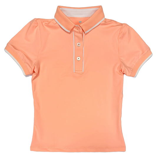 Just Peachy - Girls Youth Performance Polo