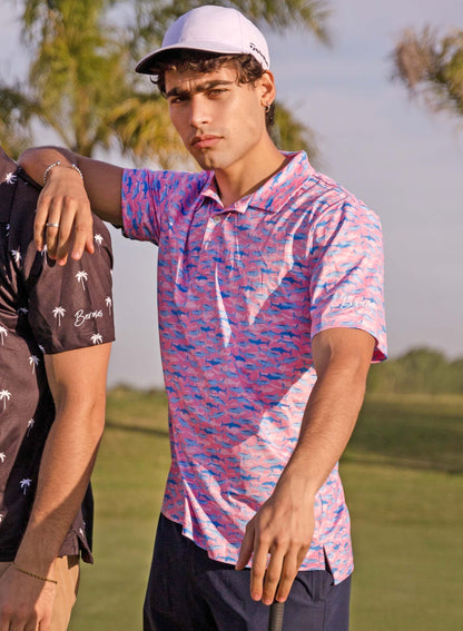 Pink Shark Polo