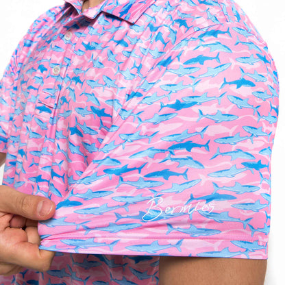 Pink Shark Polo