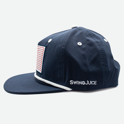 SwingJuice Men's Golf Flag Bundle - Hat and Polo