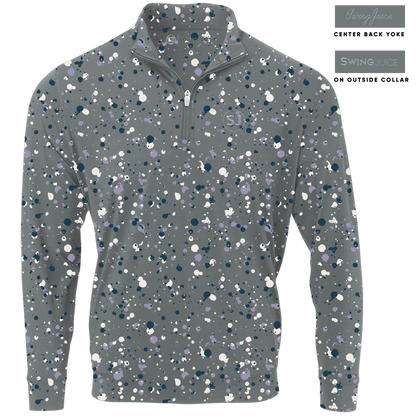 Golf Splatter Men's Quarter Zip