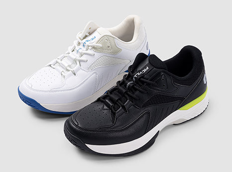FitVille Men's Amadeus Tennis & Pickleball Court Shoes 2-Pair Bundle by FitVille