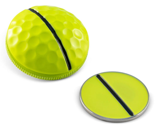 OPTIC YELLOW + COIN by OnPointGolf.us