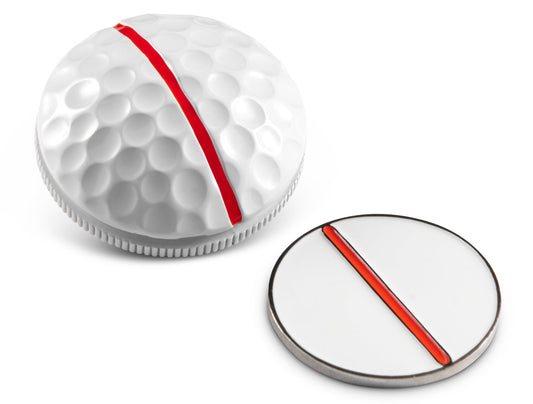 1 RAIL DIMPLE-DOMED + COIN by OnPointGolf.us