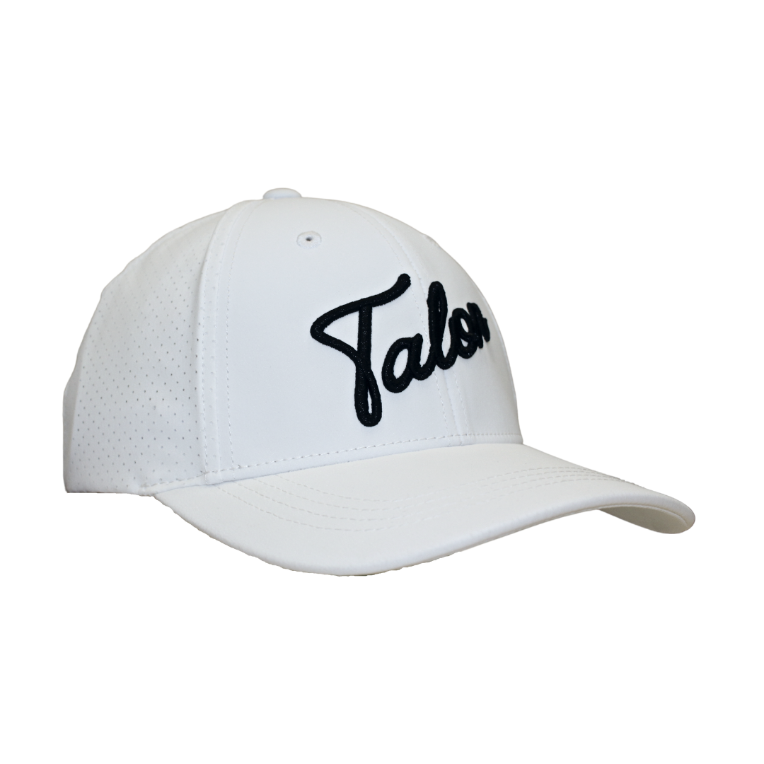 Tour Hat w/ Black Script by Talon Golf LLC