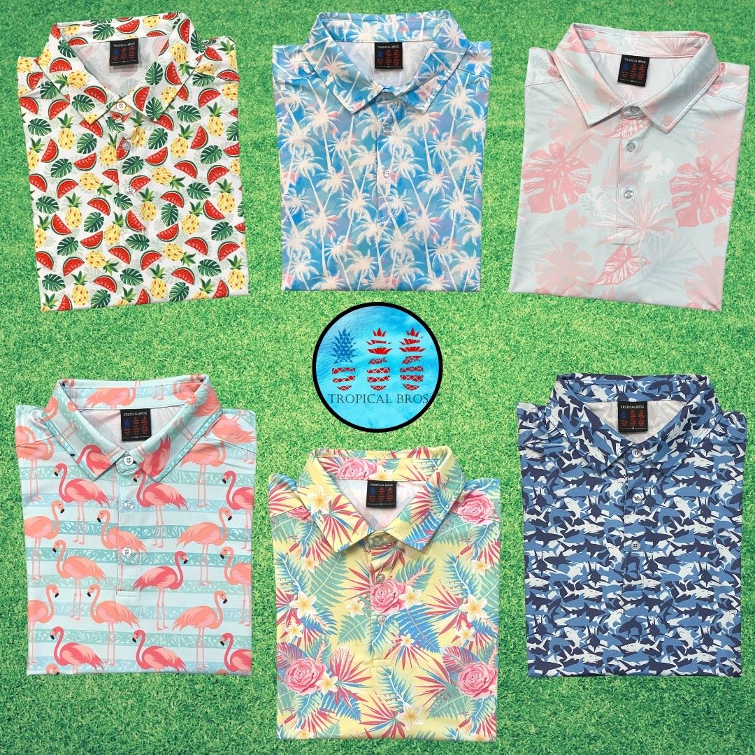 The Birdie Palms Everyday Polo by Tropical Bros